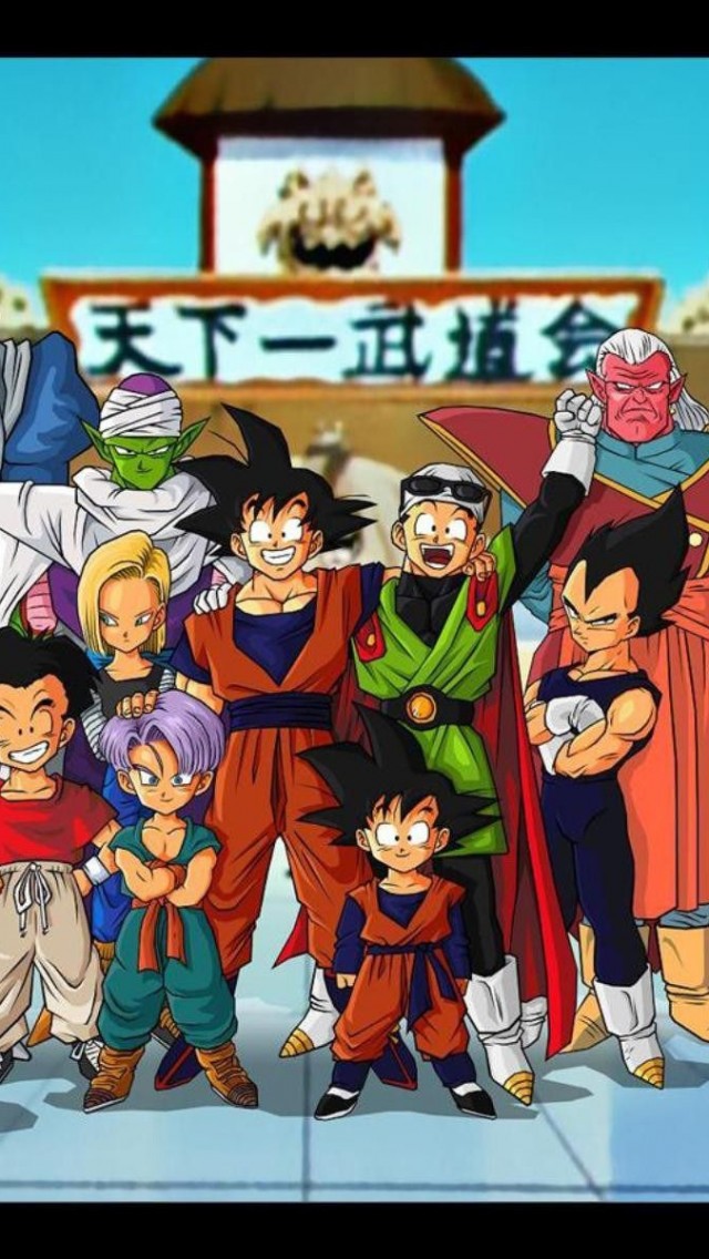 dragon ball z lock screen wallpaper,karikatur,anime,animierter cartoon,dragon ball,animation