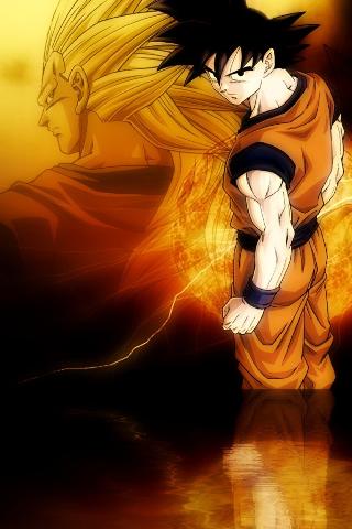 dragon ball z fond d'écran de verrouillage,anime,dessin animé,oeuvre de cg,personnage fictif,ouvrages d'art