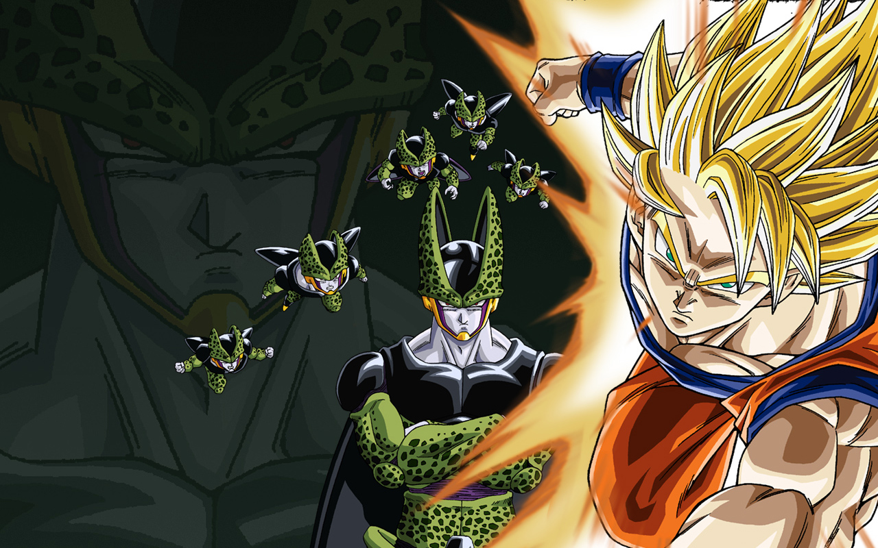 Goku Vs Cell Wallpapers - Top Free Goku Vs Cell Backgrounds -  WallpaperAccess