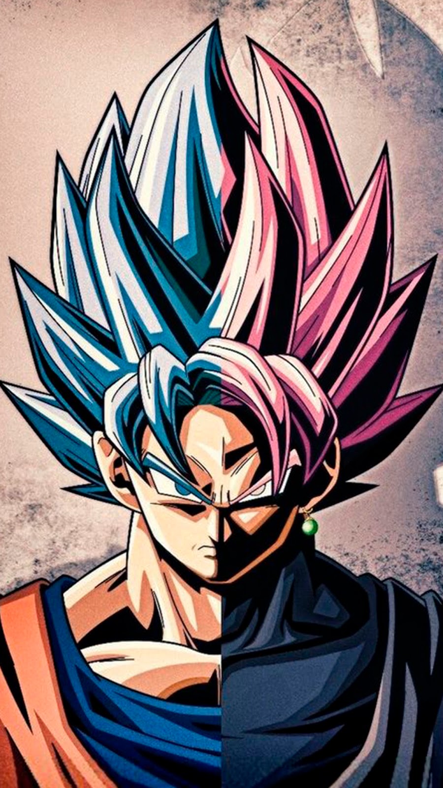 dragon ball wallpaper samsung,anime,cartoon,forehead,fictional character,cg artwork