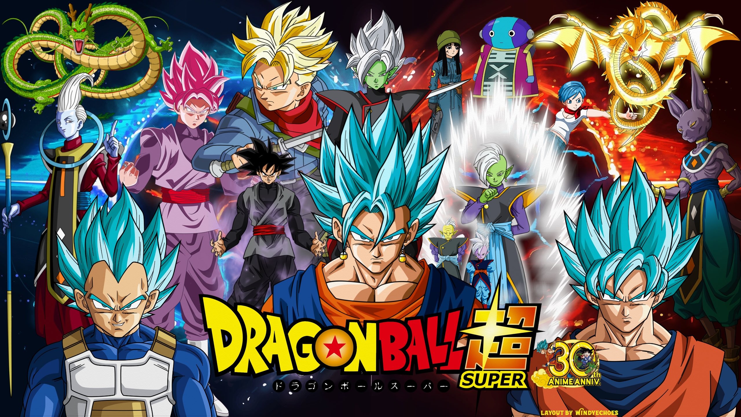 dragonball super wallpaper hd,anime,sfera del drago,cartone animato,eroe,personaggio fittizio