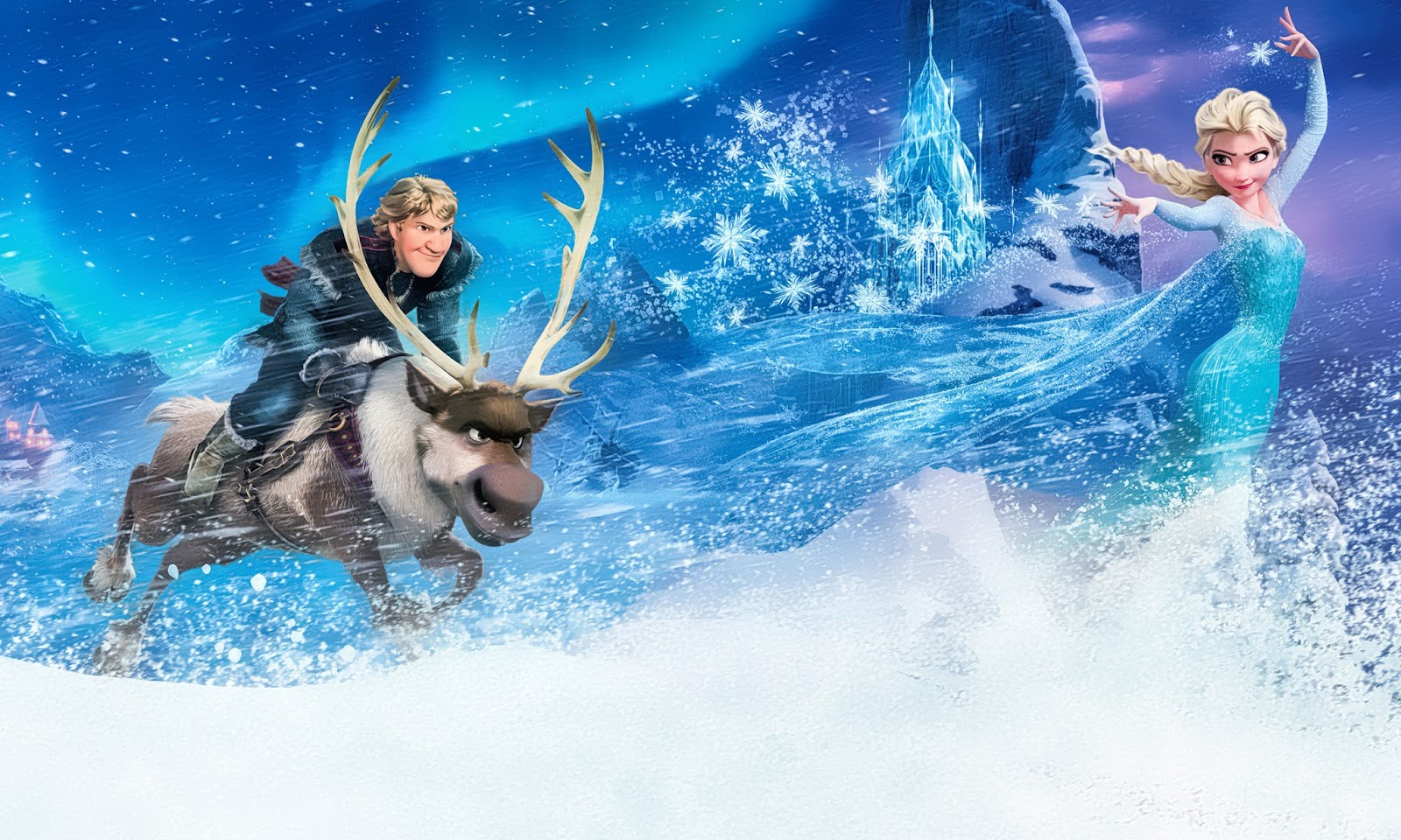 frozen movie wallpaper,reindeer,illustration,fun,deer,fictional character