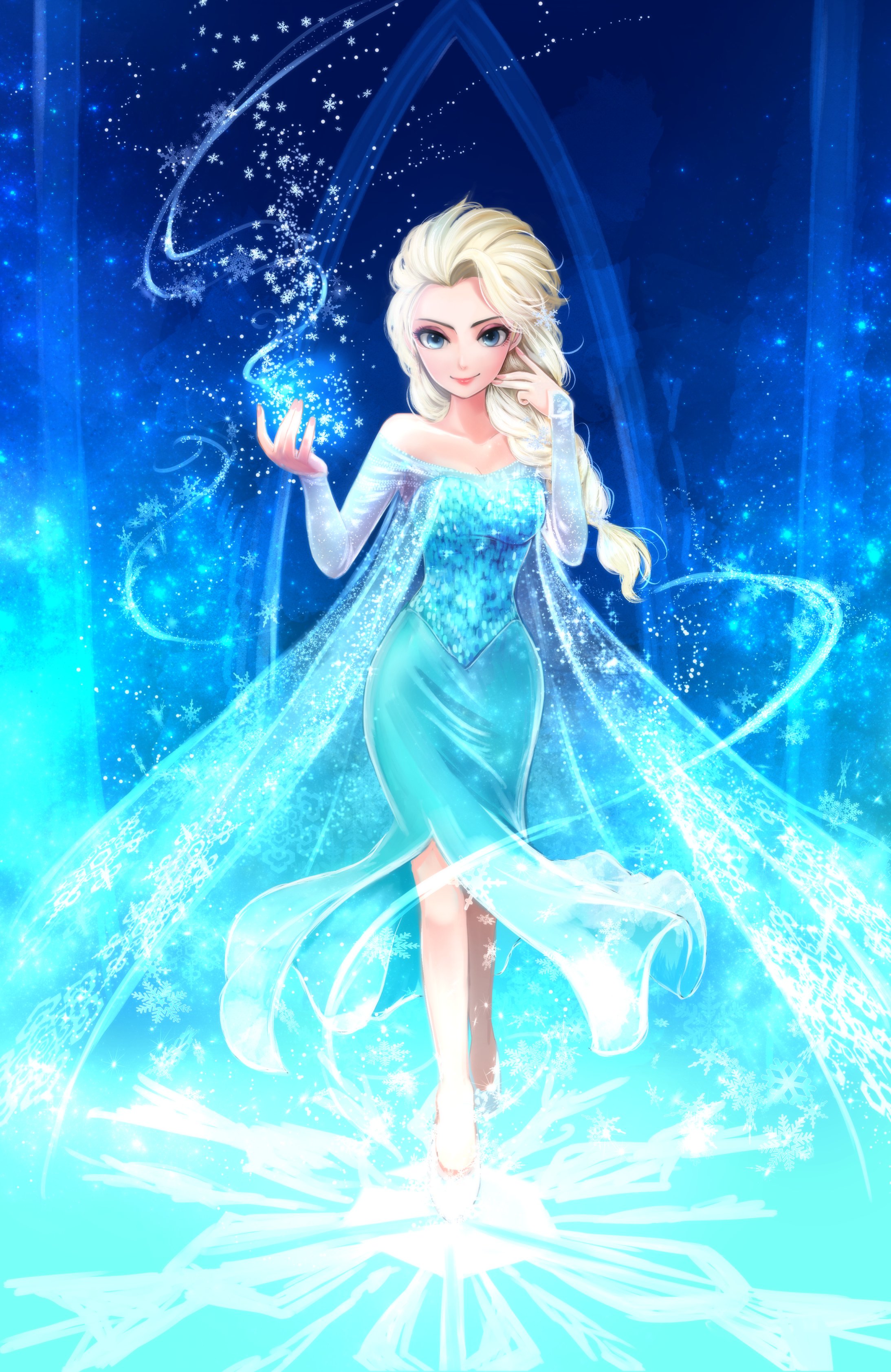 frozen movie wallpaper,fictional character,illustration,cg artwork,electric blue,angel