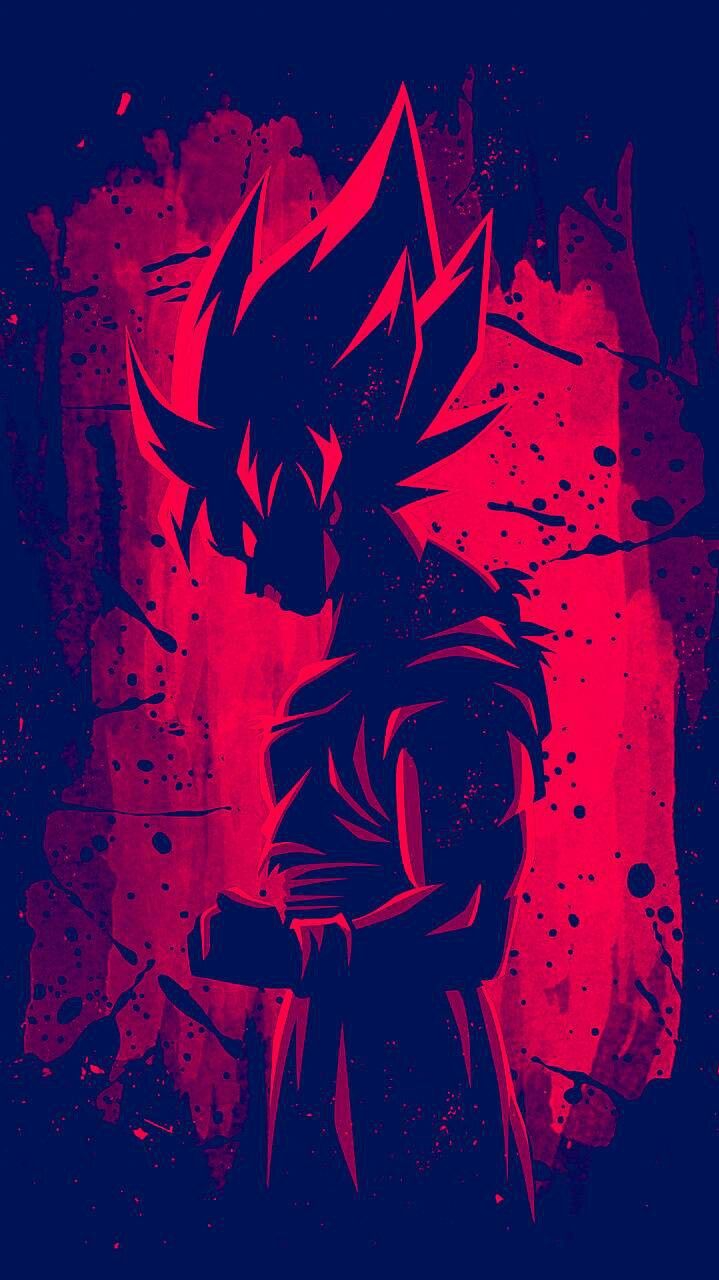 dragon ball z phone wallpaper,red,fictional character,illustration,art,visual arts