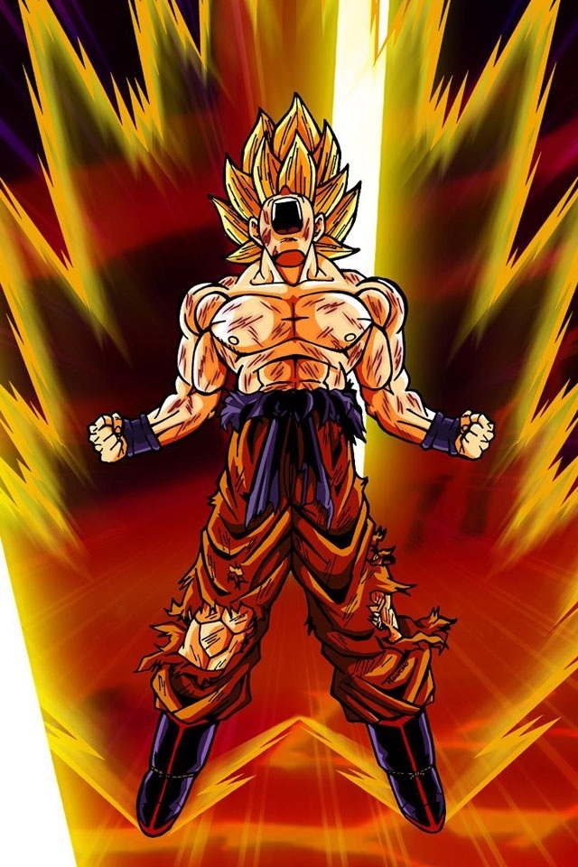 goku live wallpaper iphone,anime,dragon ball,fictional character