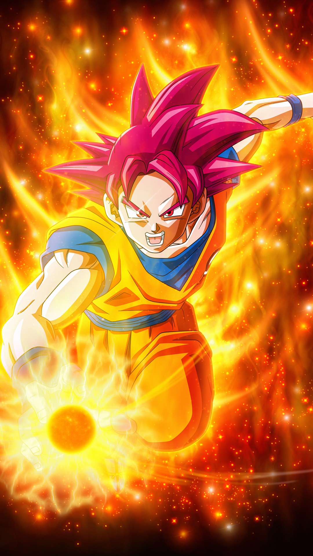 dragon ball wallpaper 4k,anime,cg artwork,fictional character,space