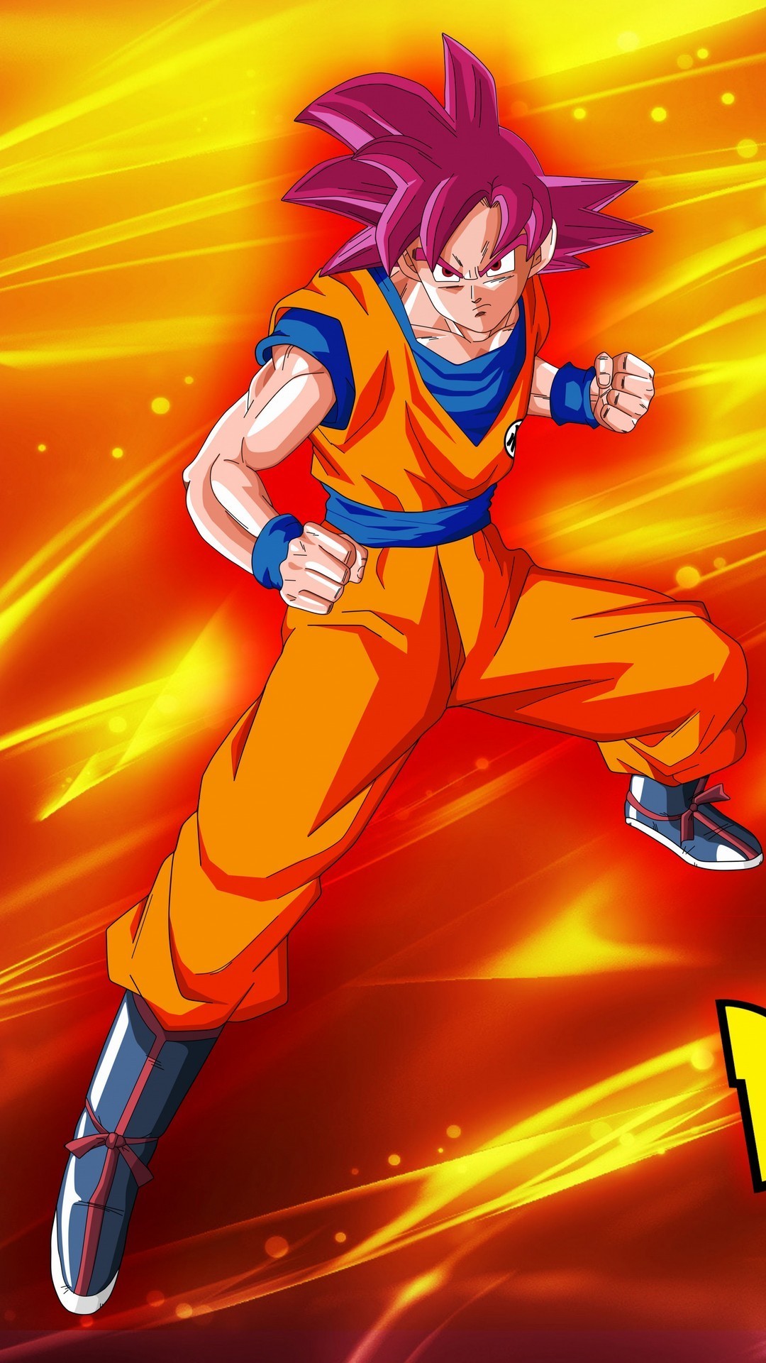 goku hd wallpaper per android,anime,cartone animato,cg artwork,personaggio fittizio