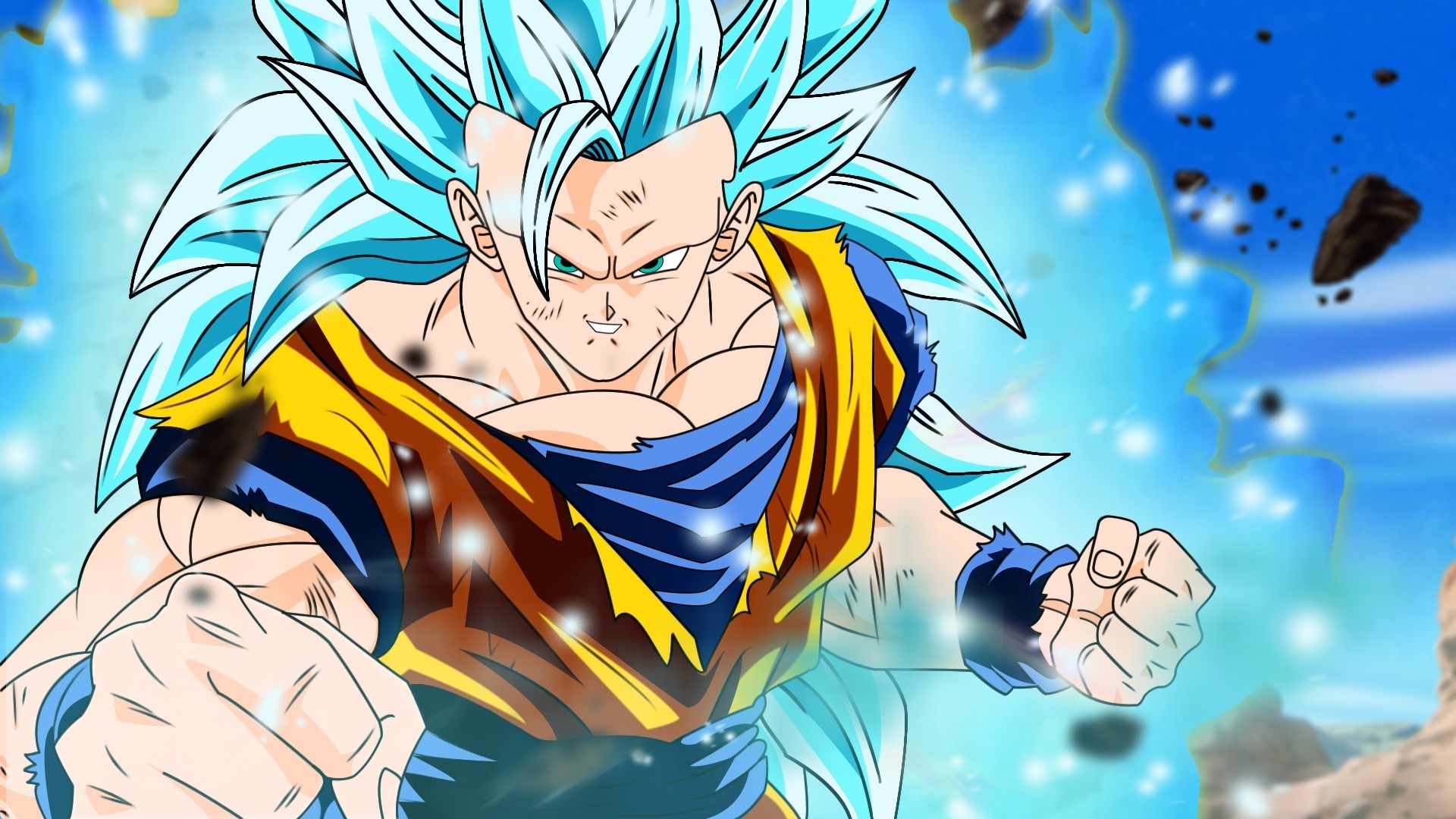 goku hd wallpaper per android,cartone animato,anime,cg artwork,personaggio fittizio,sfera del drago