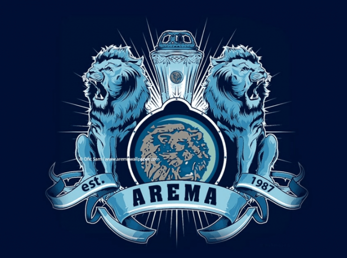 wallpaper aremania,graphic design,illustration,logo,font,graphics