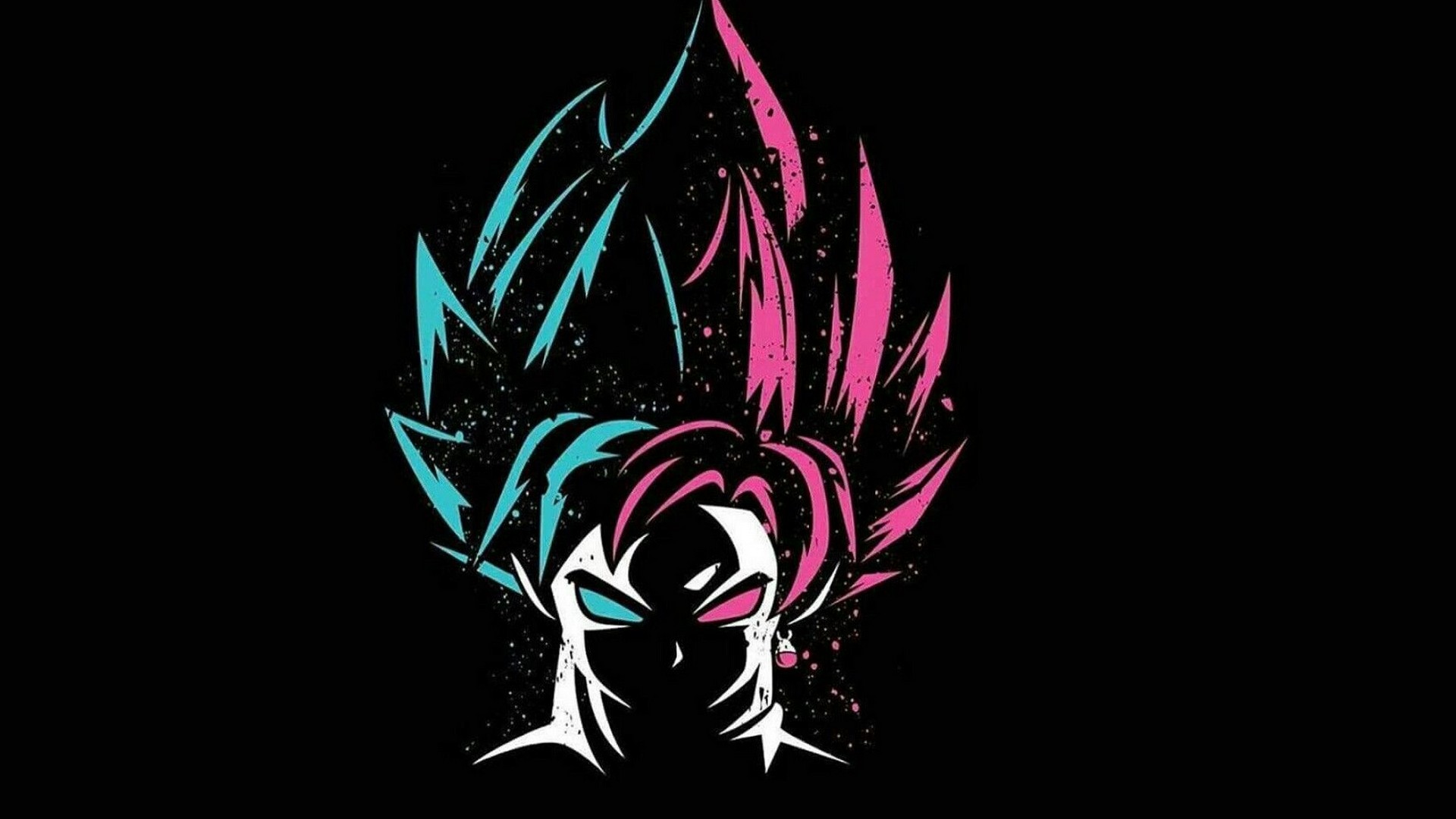 black goku wallpaper hd,graphic design,illustration,darkness,graphics,font