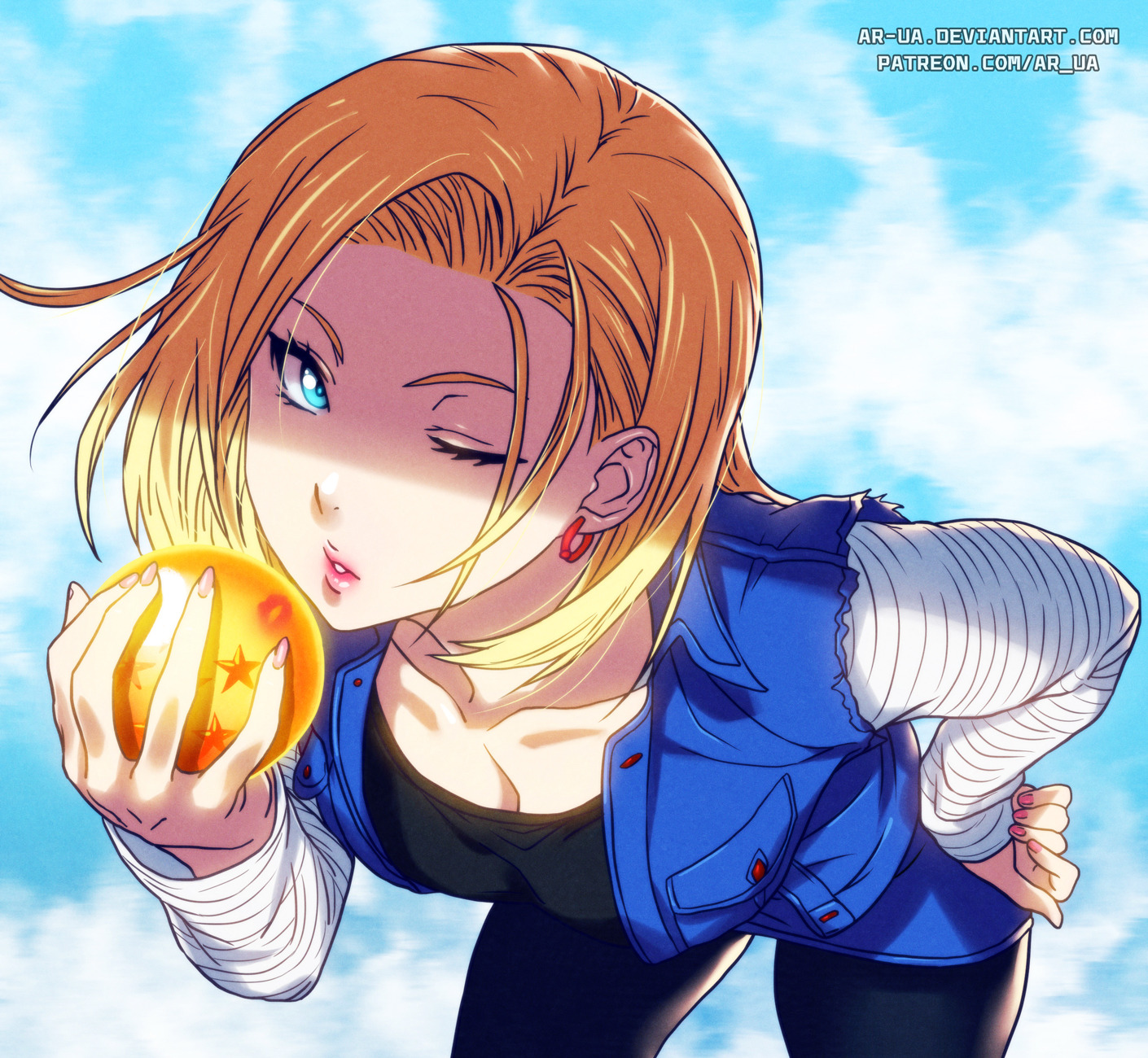 carta da parati dragon ball android,cartone animato,anime,bocca,cg artwork,cielo