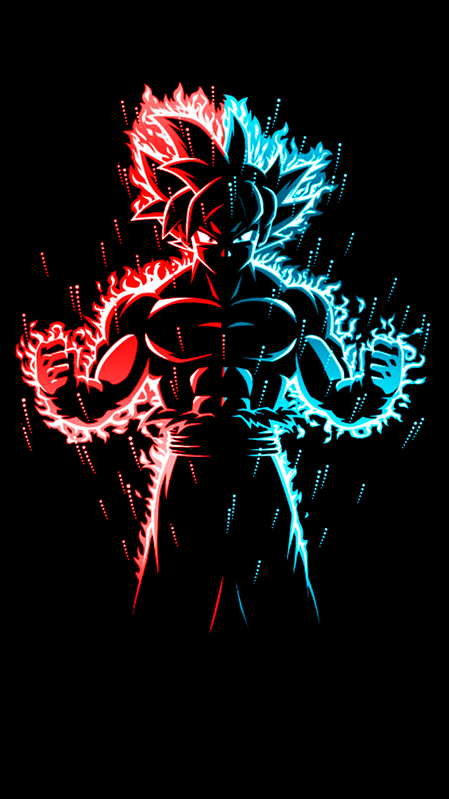 cool goku wallpapers,graphic design,fictional character,font,darkness,illustration