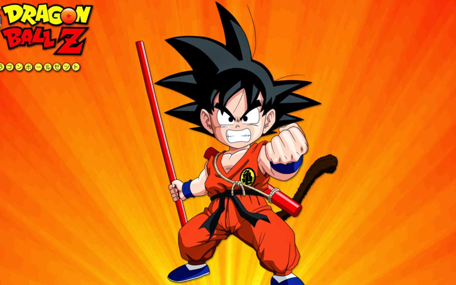 kind goku wallpaper,karikatur,anime,dragon ball,erfundener charakter