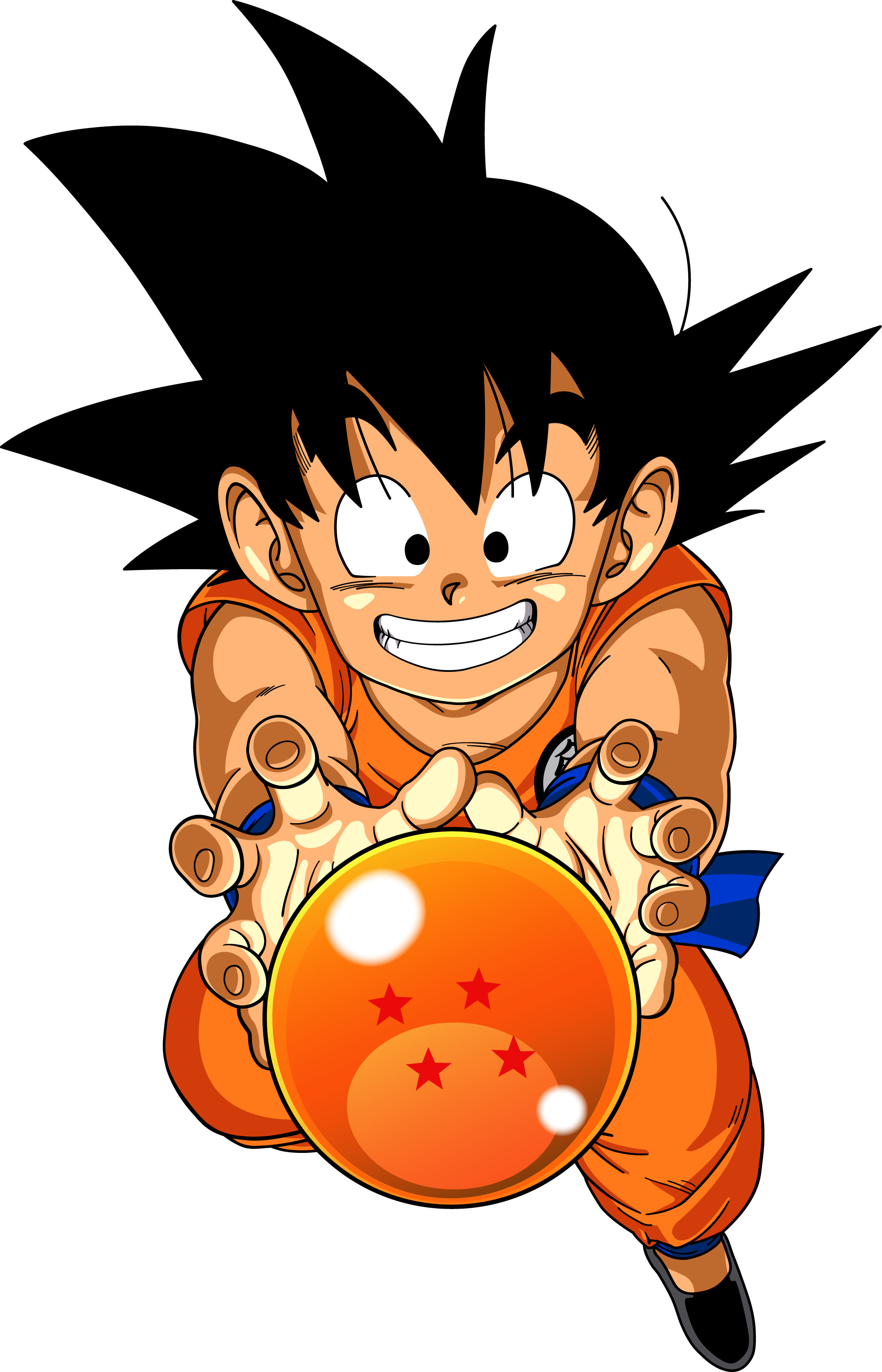 kid goku wallpaper,cartoon,anime,dragon ball,clip art,illustration