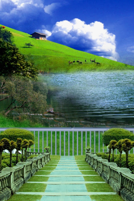 wallpaper pic download,natural landscape,nature,green,sky,lake district