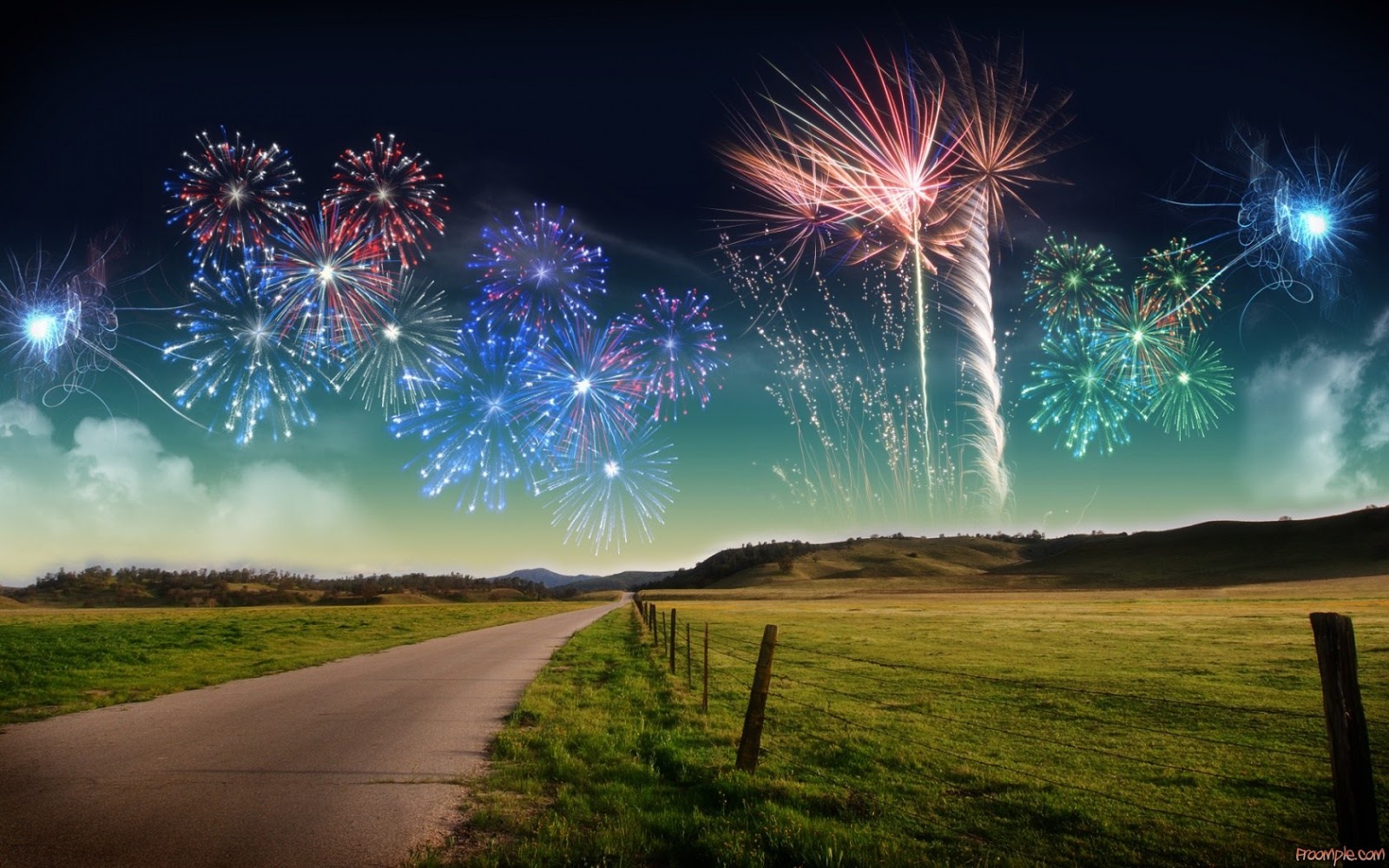 descargar todo el fondo de pantalla hd,naturaleza,fuegos artificiales,cielo,ligero,noche