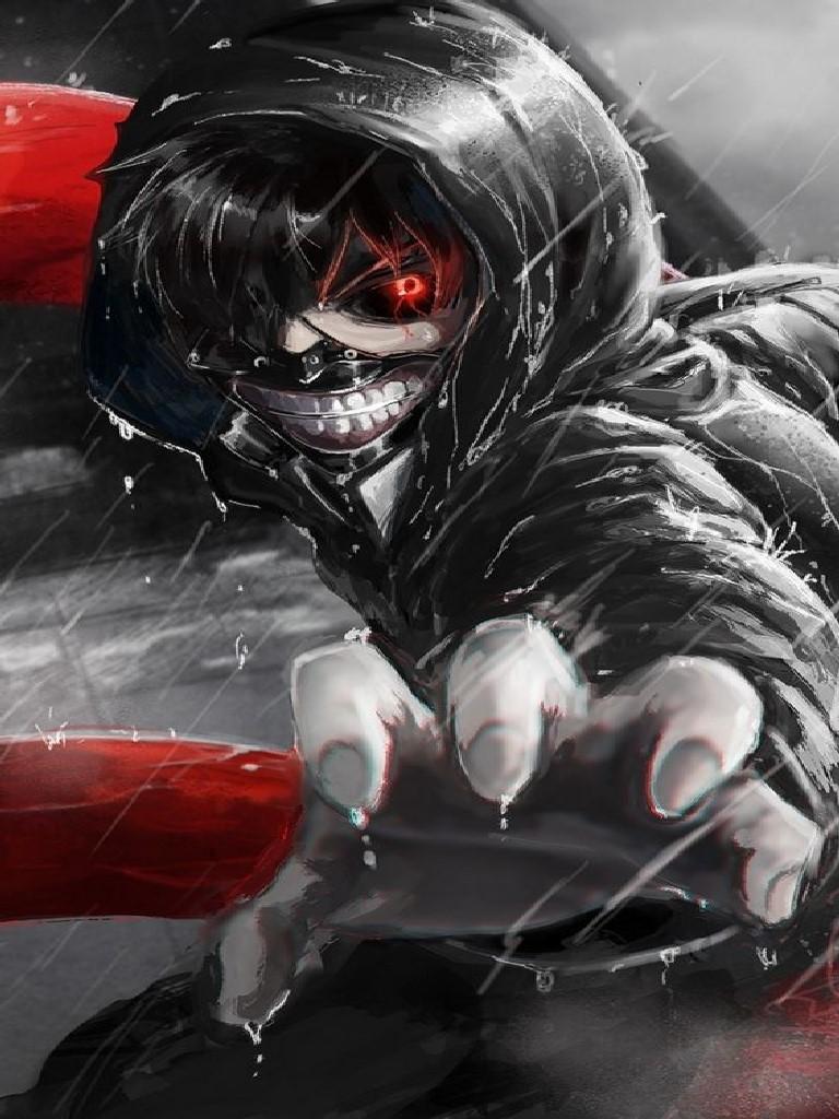 fond d'écran tokyo ghoul android,personnage fictif,illustration,dessin,oeuvre de cg,esquisser