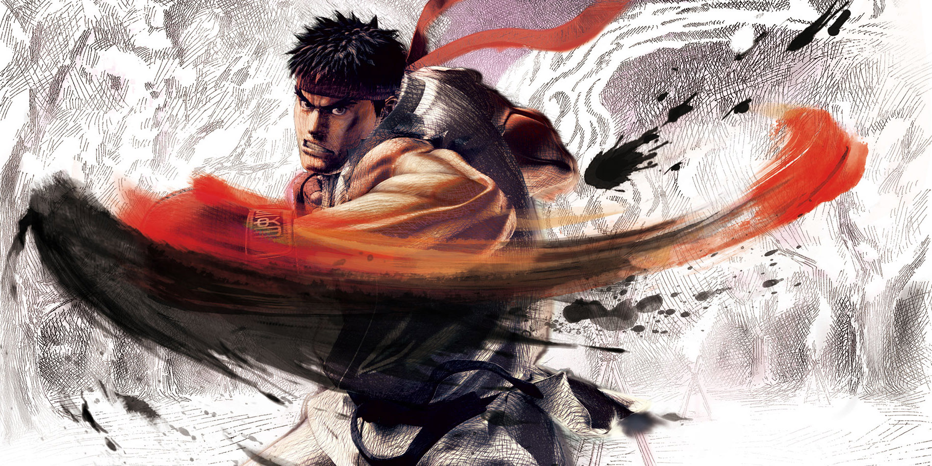 ryu street fighter wallpaper,kung fu,illustration,fictional character,cg artwork,graphic design