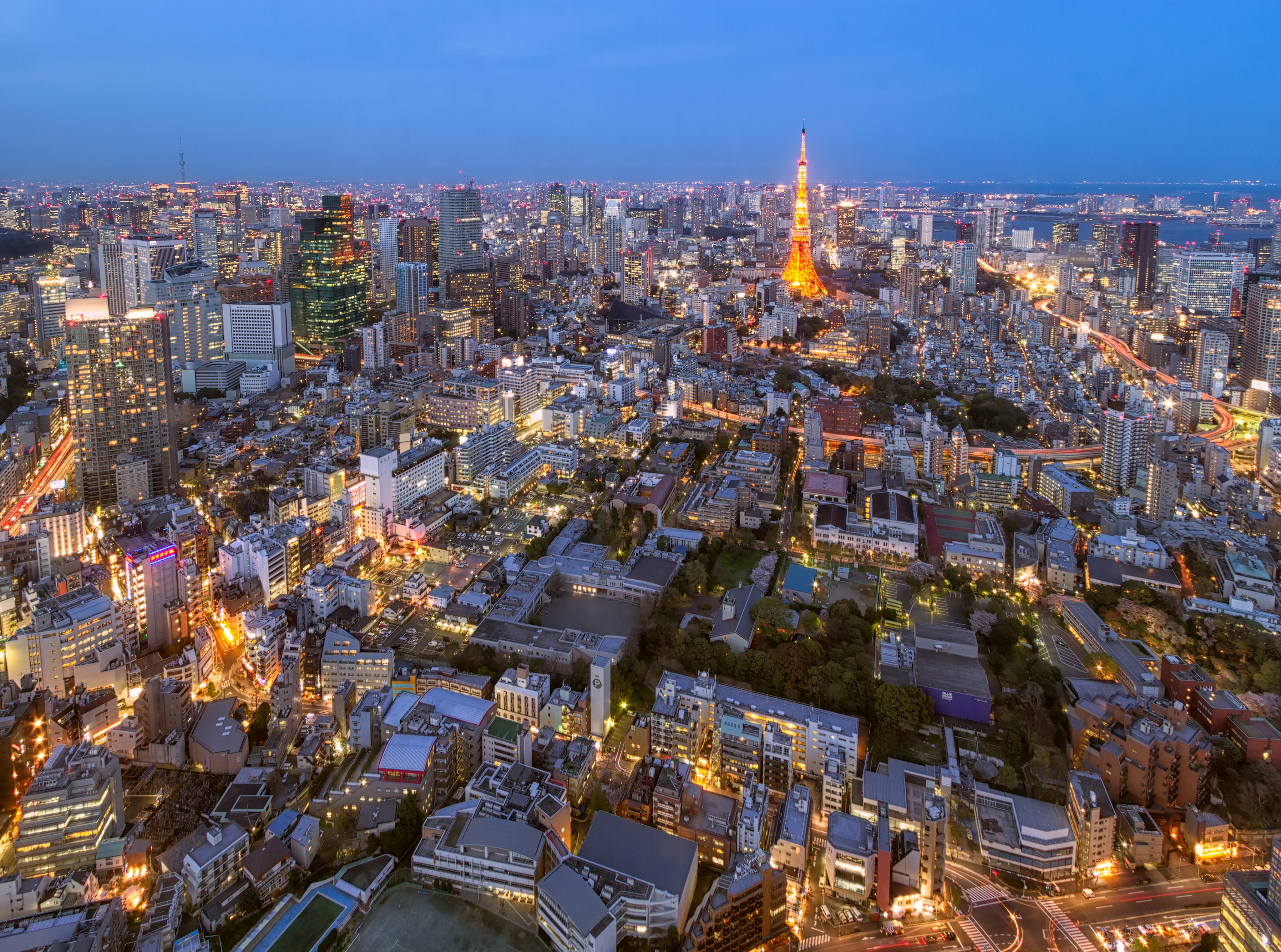 tokio wallpaper 4k,stadt,metropolregion,stadtbild,stadtgebiet,horizont