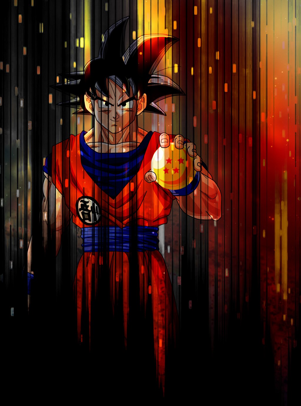 dragon ball z fondo de pantalla móvil,animación,fuente,diseño gráfico,personaje de ficción,ilustración