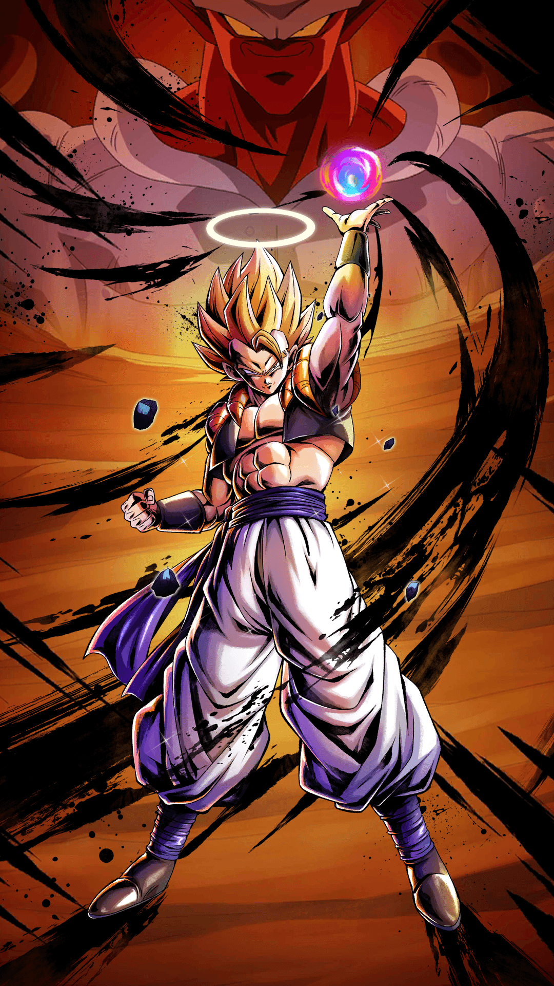 gogeta ssj4 fond d'écran hd,oeuvre de cg,anime,personnage fictif,illustration,fiction