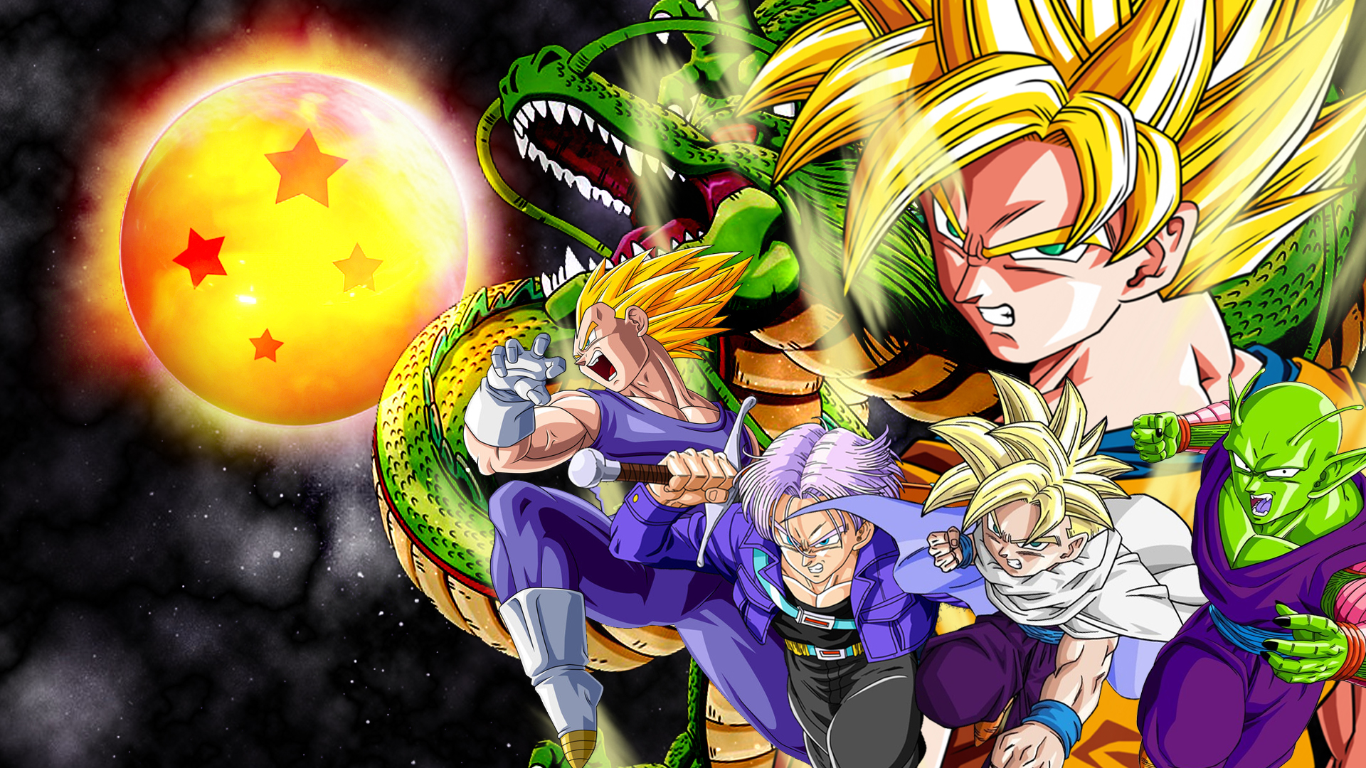 migliori sfondi dragon ball z,anime,cartone animato,personaggio fittizio,sfera del drago,finzione