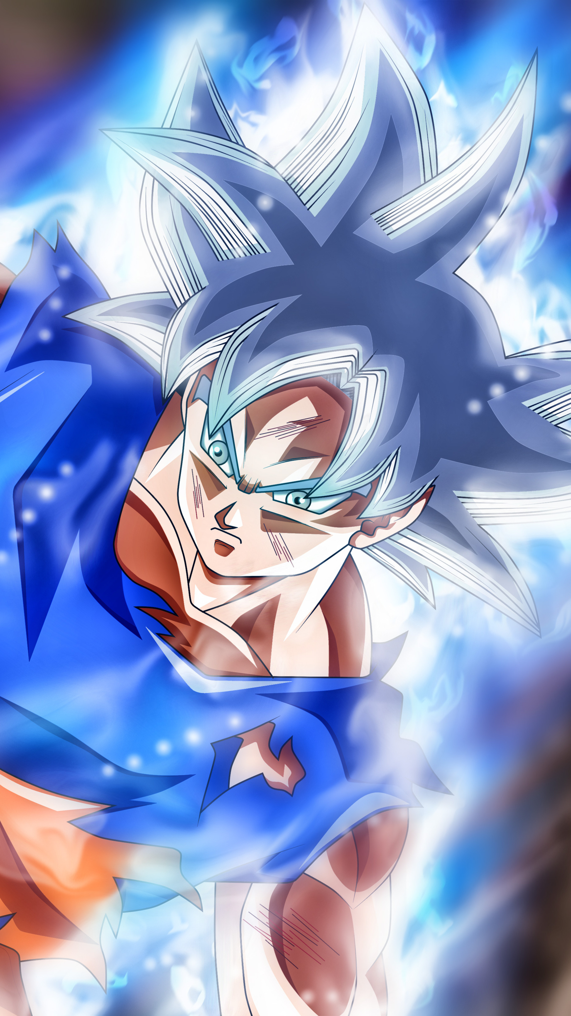 dragon ball super 3d wallpaper,anime,cartoon,cg artwork,sky,fictional character