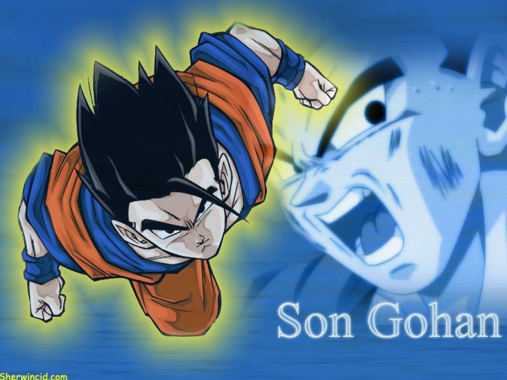 dbz gohan wallpaper,cartoon,animated cartoon,anime,sky,animation