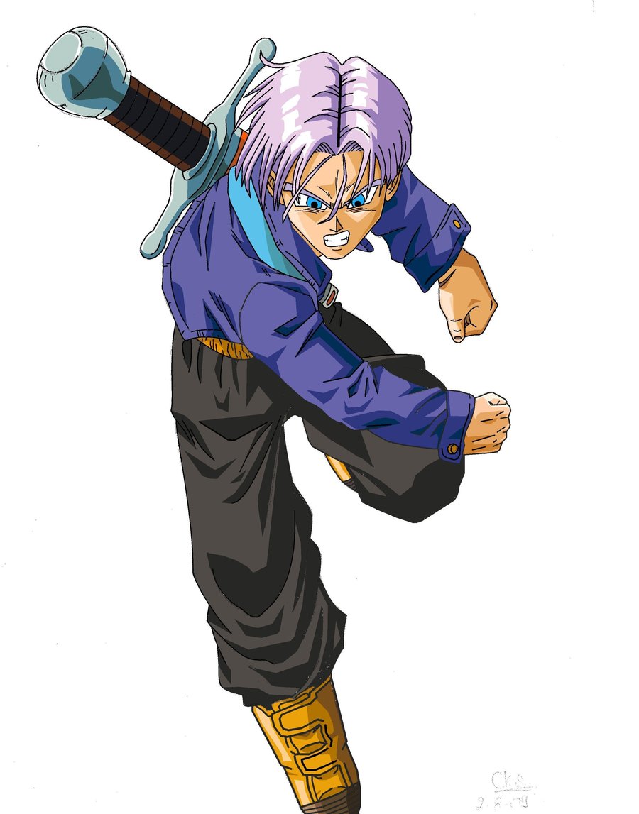 trunks dbz wallpaper,anime,cartoon,dragon ball,illustration,artwork