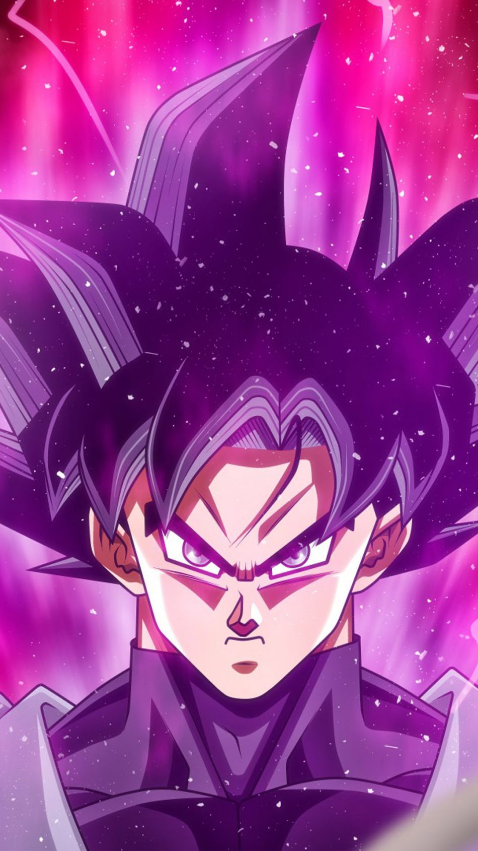 dragon ball super black goku wallpaper,anime,cartoon,fictional character,cg artwork,graphic design