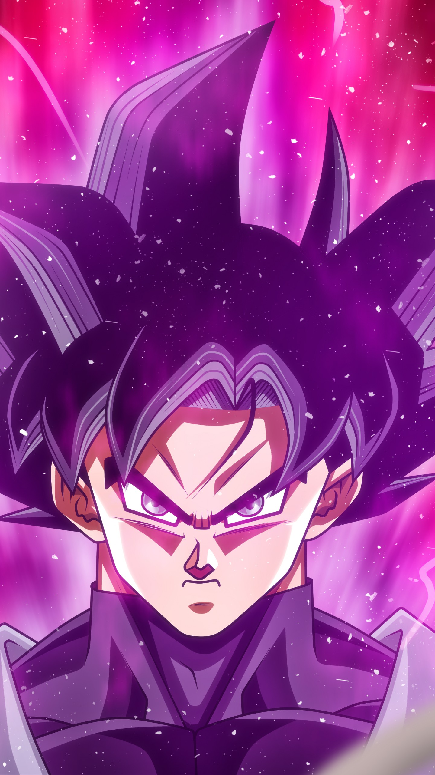 sfondo di dragon ball super black goku,anime,cartone animato,personaggio fittizio,cg artwork,disegno grafico