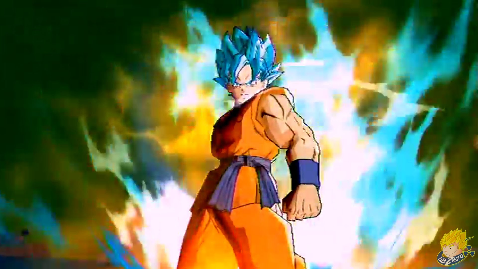 fond d'écran goku ssgss,anime,dessin animé,oeuvre de cg,personnage fictif