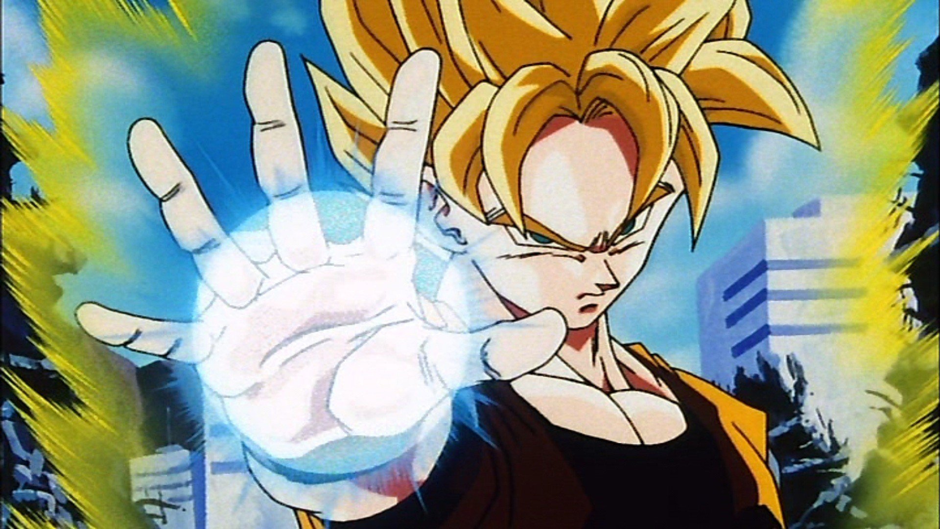 dragon ball z wallpaper download free,cartoon,anime,animated cartoon,gesture,artwork