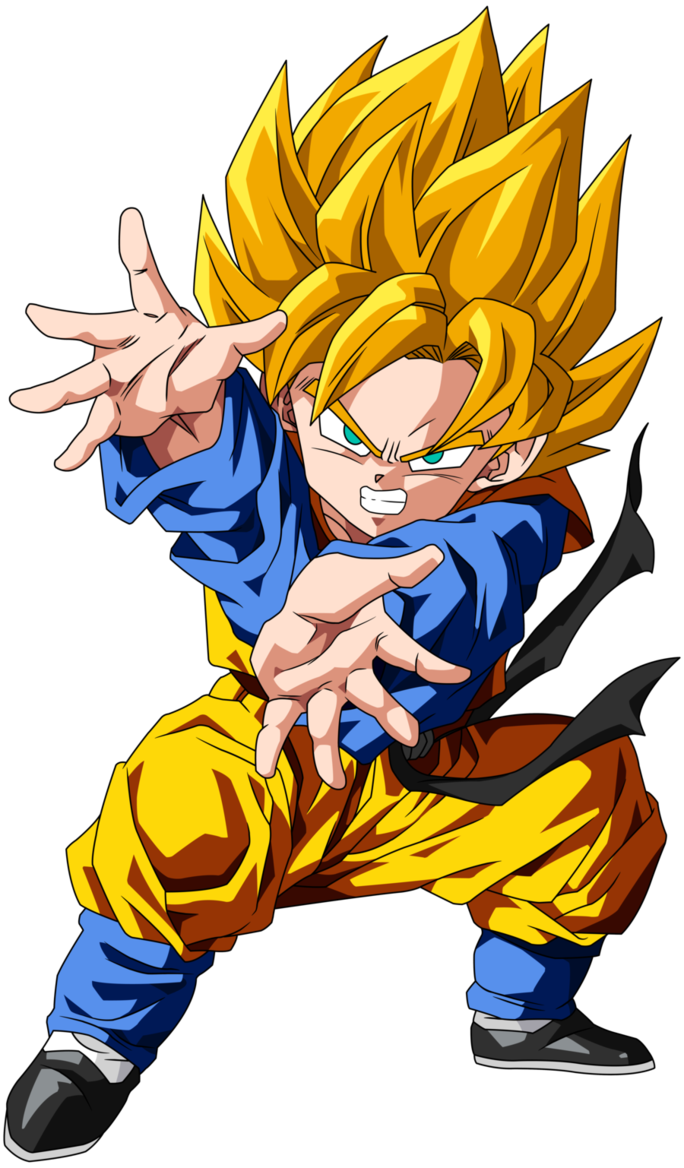 goten fondo de pantalla,anime,dibujos animados,esfera del dragón,obra de arte,personaje de ficción