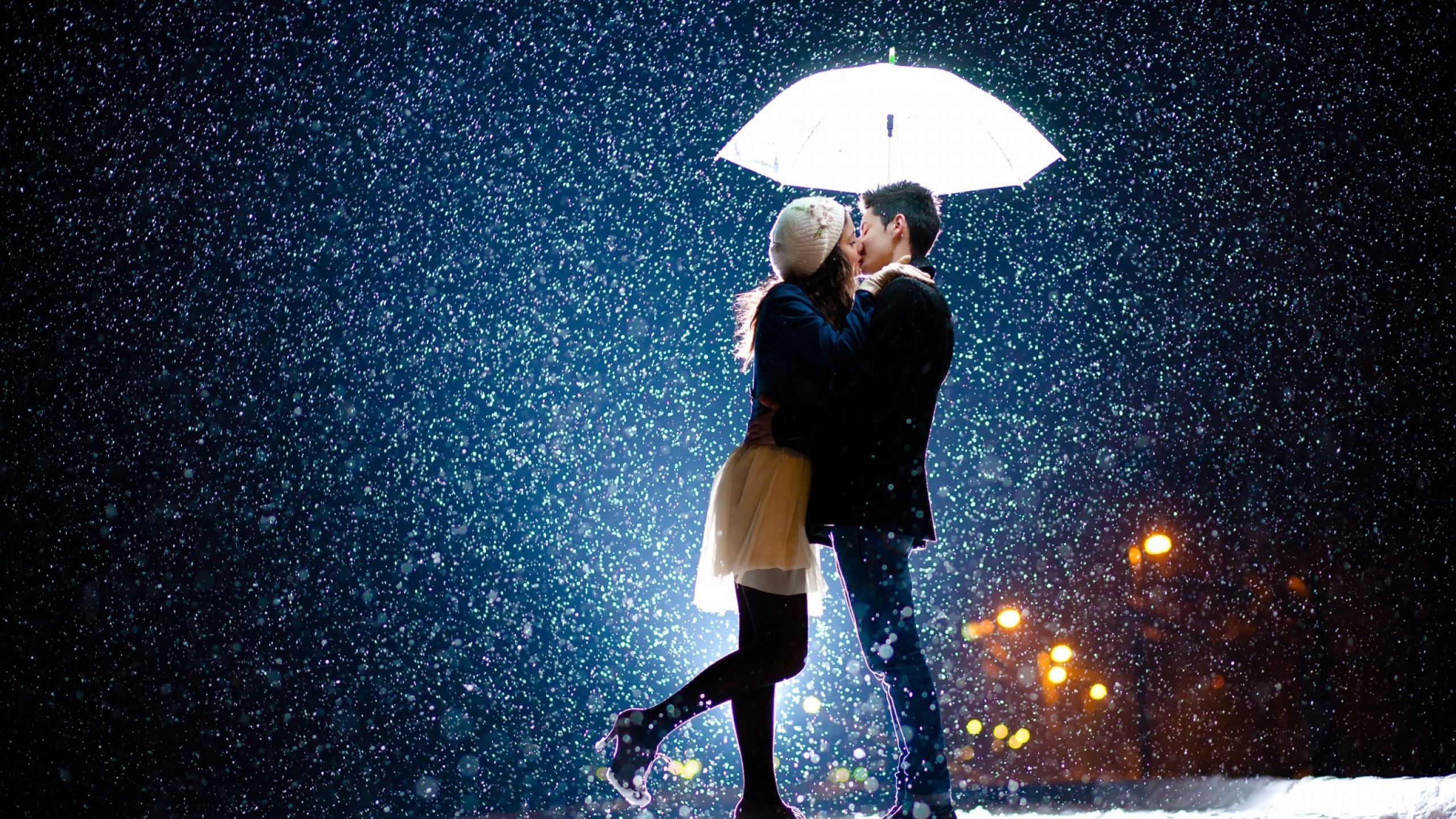 sfondi amore 1080p,ombrello,pioggia,cielo,fotografia,romanza