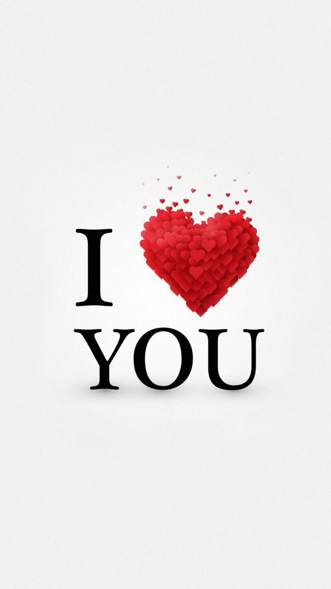 당신을 사랑합니다 벽지 3d,심장,본문,빨간,사랑,폰트
