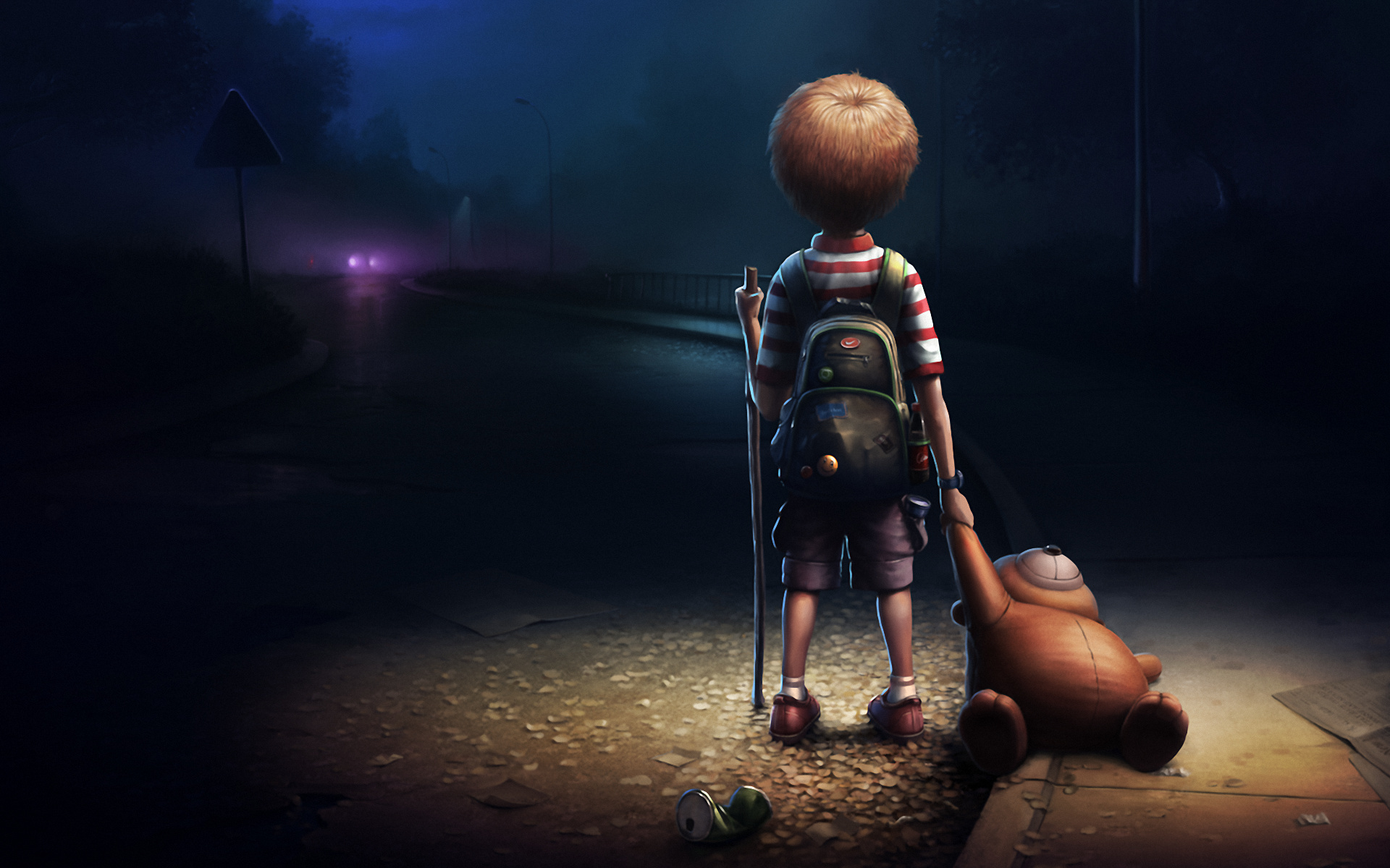 loneliness wallpapers with quotes,darkness,screenshot,adventure game,human,digital compositing