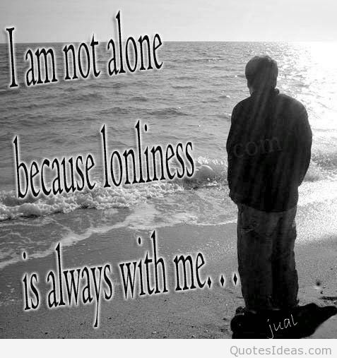 alone wallpaper with quotes,text,font,photography,adaptation,photo caption