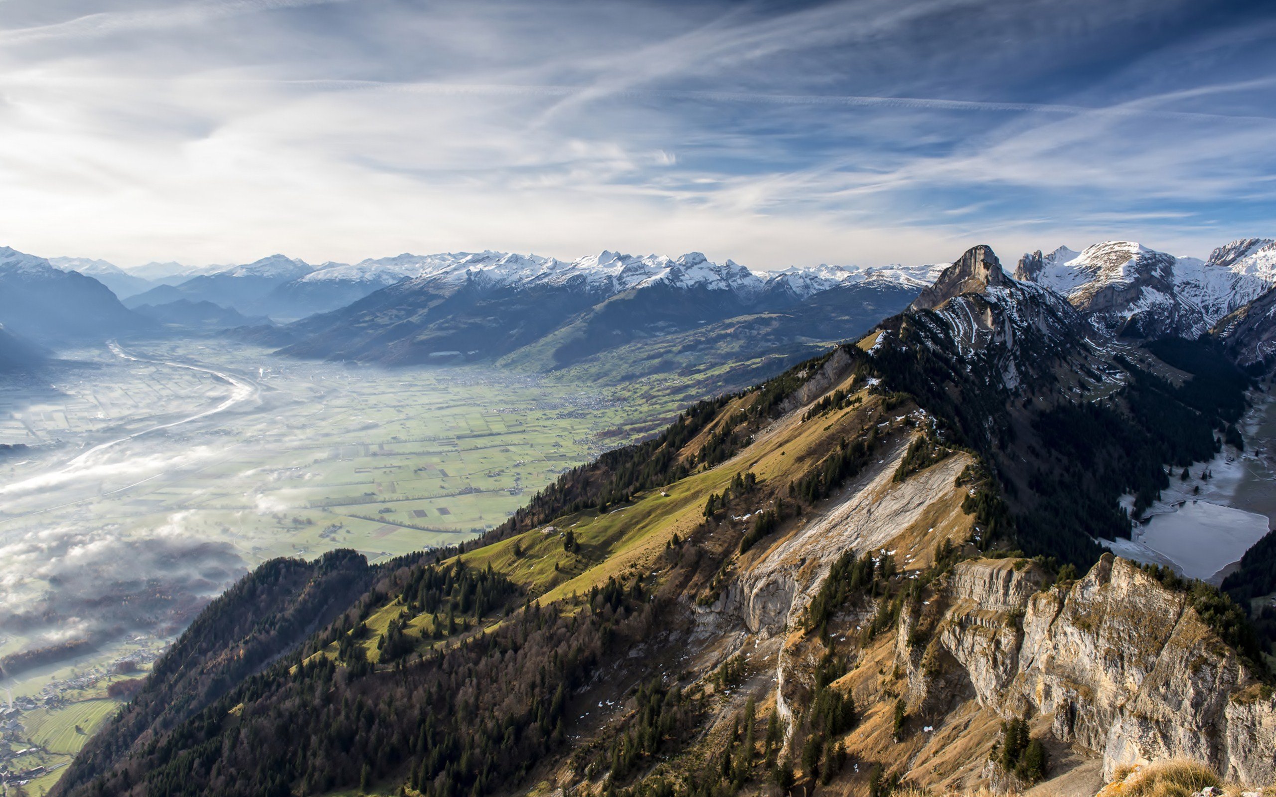 3k tapete,berg,gebirge,grat,himmel,alpen