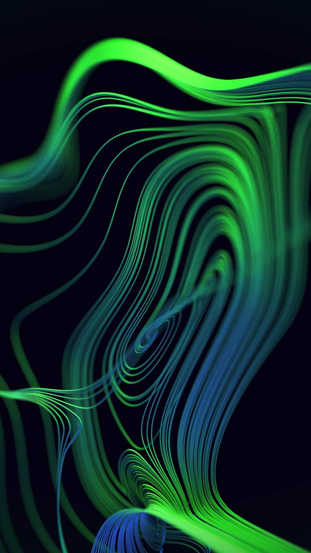 razer iphone wallpaper,green,fractal art,water,pattern,design