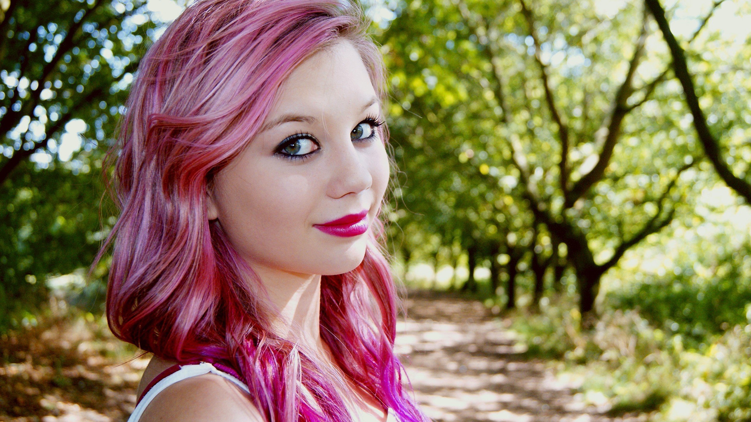 hair wallpaper hd,hair,face,lip,pink,hair coloring