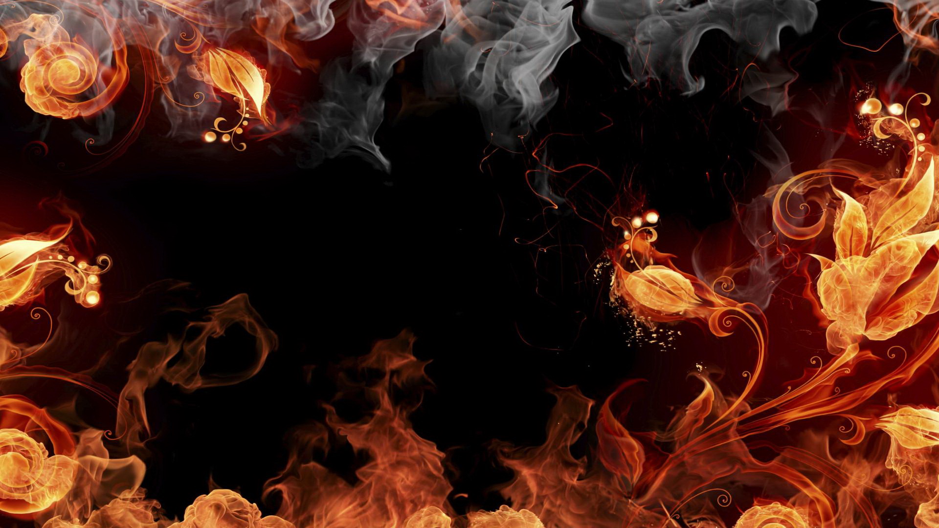 火の壁紙3d,火炎,熱,火,煙,フォント