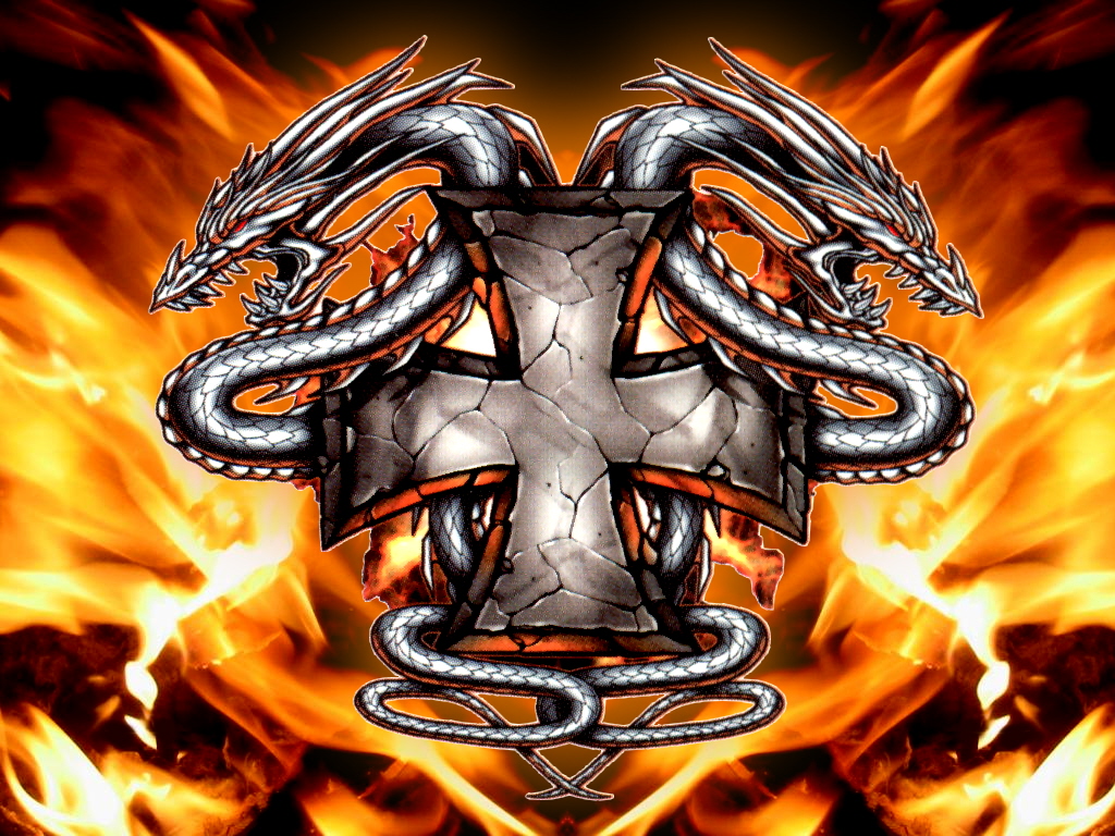 fire wallpaper 3d,dragon,games,fictional character,demon,mythology