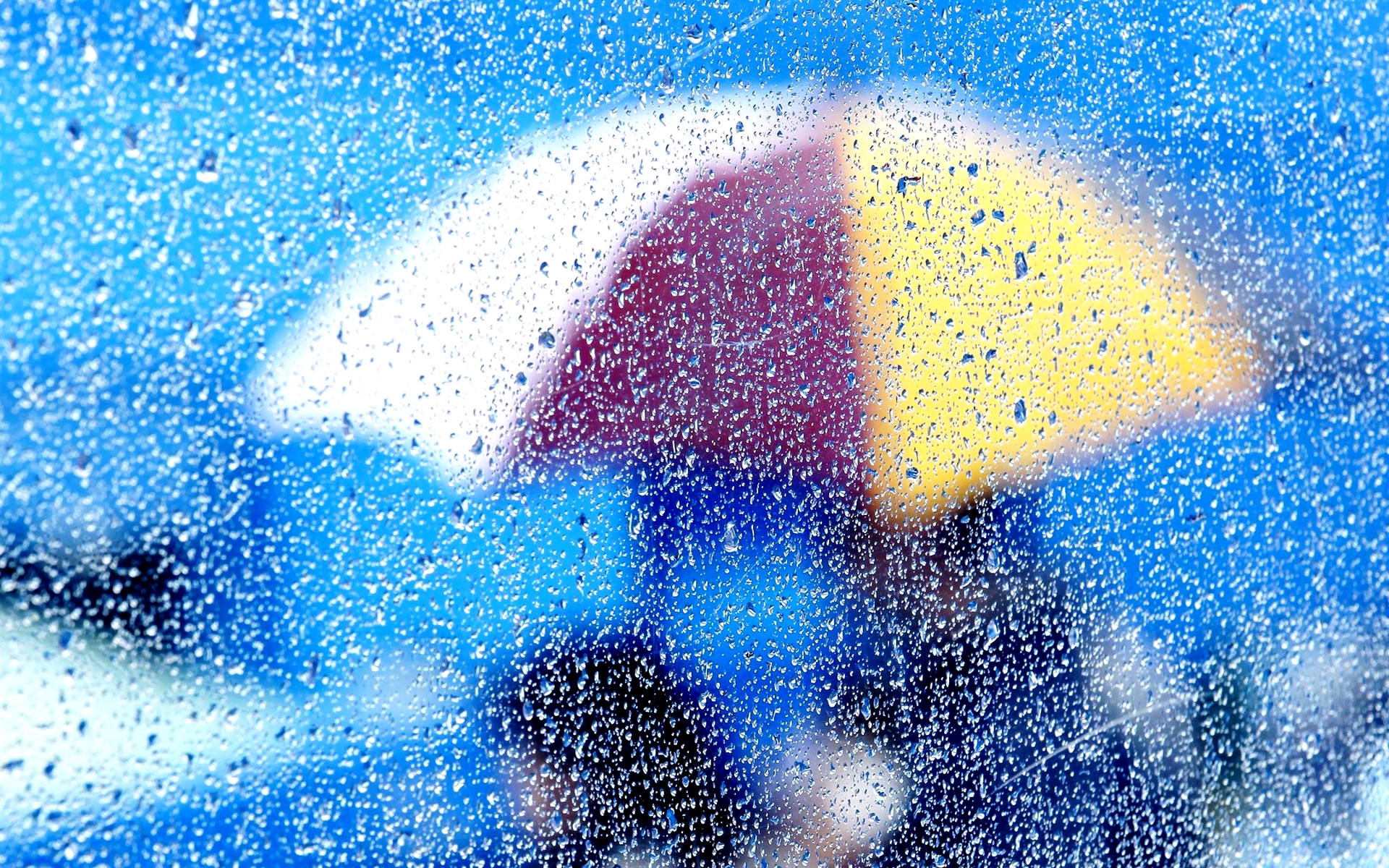 pioggia sfondo del desktop,blu,acqua,cielo,pioggia,colorfulness
