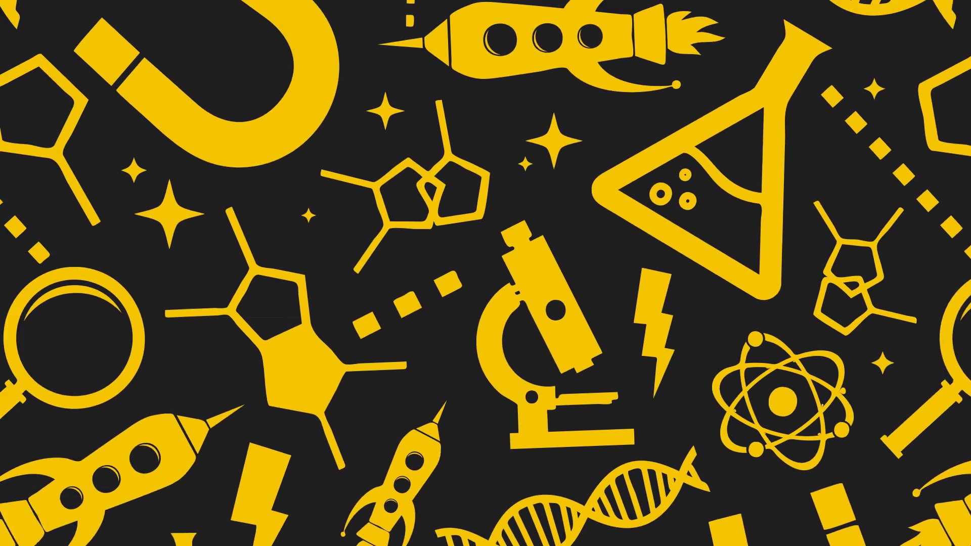 science wallpaper background,font,yellow,pattern,text,design