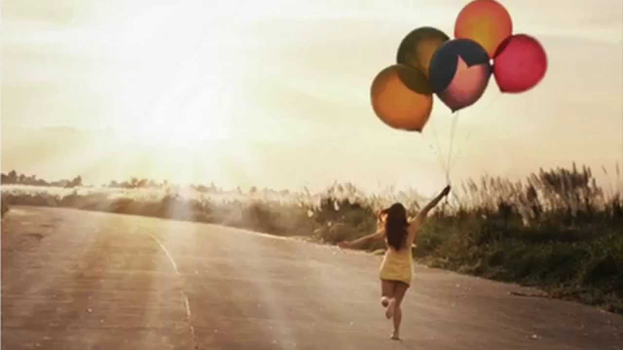 feeling happy wallpaper,balloon,sky,party supply,happy,morning