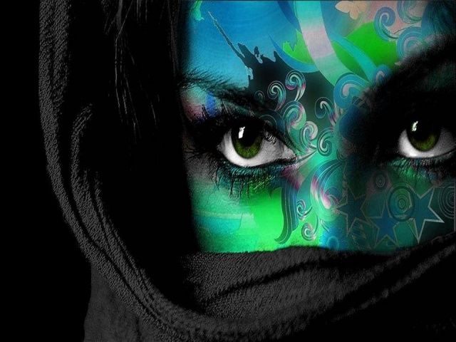 모바일 용 눈 벽지,초록,얼굴,눈,머리,어둠