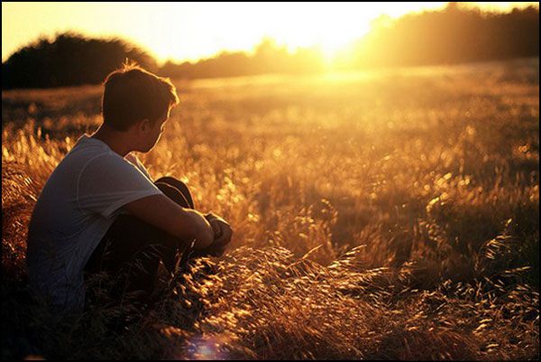 lonely sad boy wallpaper,people in nature,sky,sunlight,backlighting,light