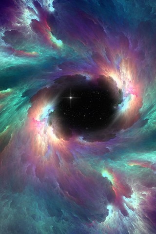 iridescent wallpaper,nature,nebula,outer space,sky,space