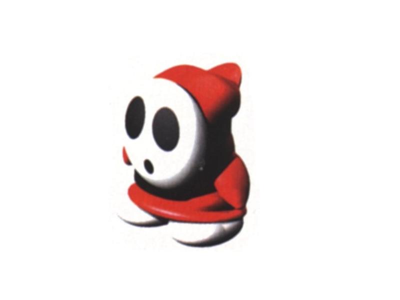 shy guy wallpaper,cartoon,red,animation,animated cartoon,fictional character